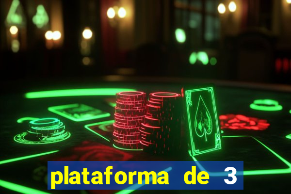 plataforma de 3 reais tigre